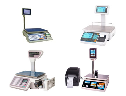 Balanzas etiquetadoras en Galerias Baranonas Tacna