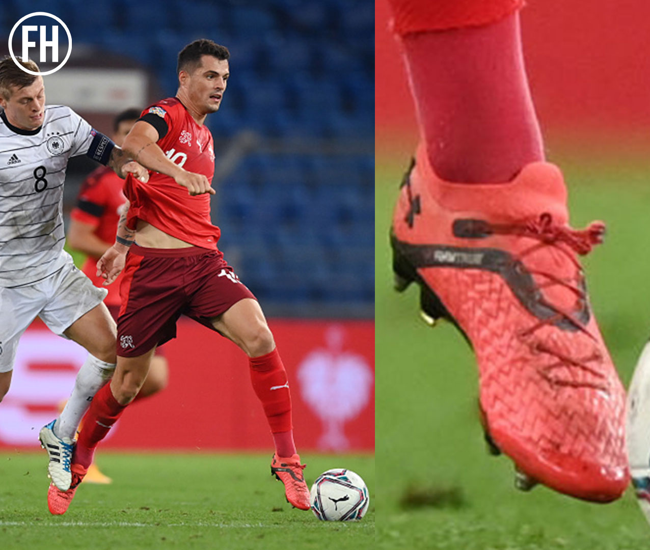 Boot Contract Incoming? Arsenal's Granit Xhaka Wears Branded Adidas ...