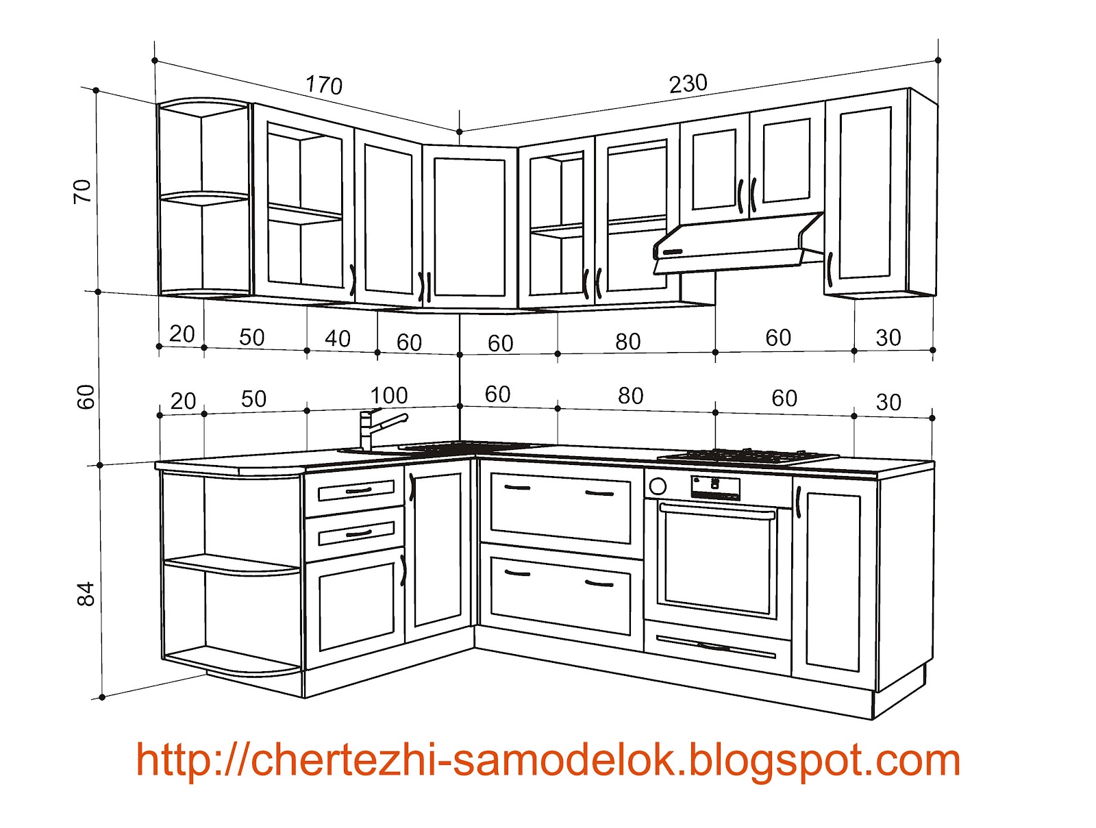 Схема сборки кухни розалия Схема сборки кухни розалия
