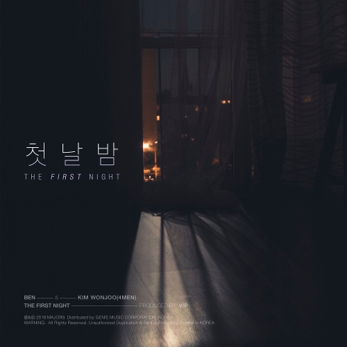 BEN, KIM WON JOO (4MEN) – The First Night – Single