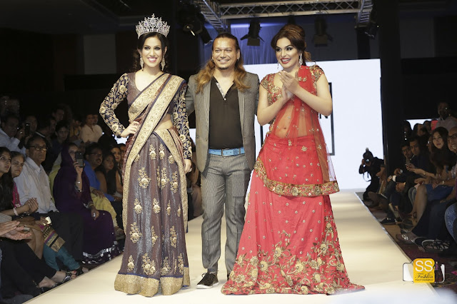 The gorgeous Mrs. Earth 2016 Priyanka Khurana Goyal walks the ramp at India Fashion Week Dubai The gorgeous Mrs. Earth 2016 Priyanka Khurana Goyal walks the ramp at India Fashion Week Dubai