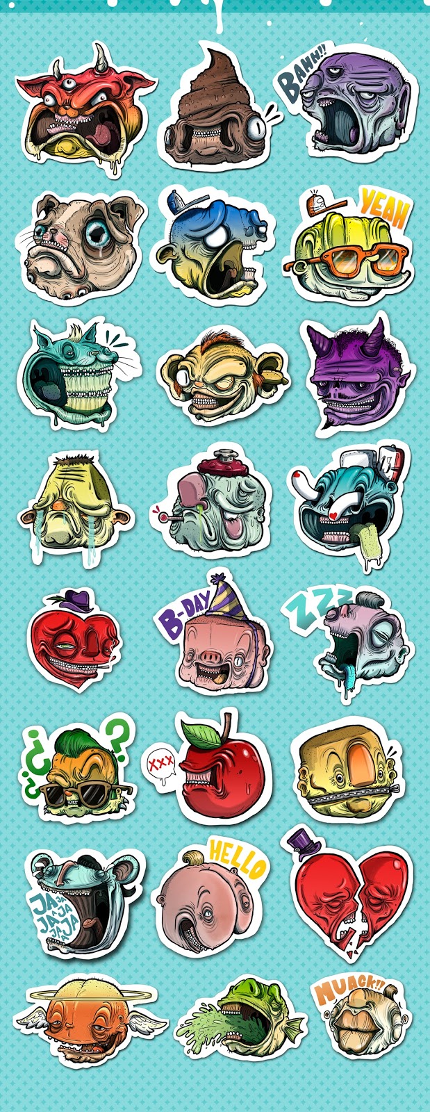 Guacala Emotees - Guacala Collective