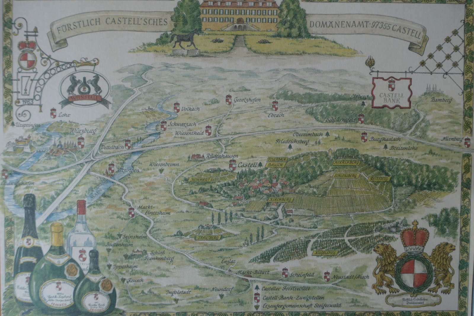 Schiller Wine Vineyard Tour Cellar Tour And Tasting At Weingut Furstlich Castell Sches Domanenamt In Castell Franken With General Manager And Winemaker Bjorn Probst Germany East Tour 17 By Ombiasy Winetours