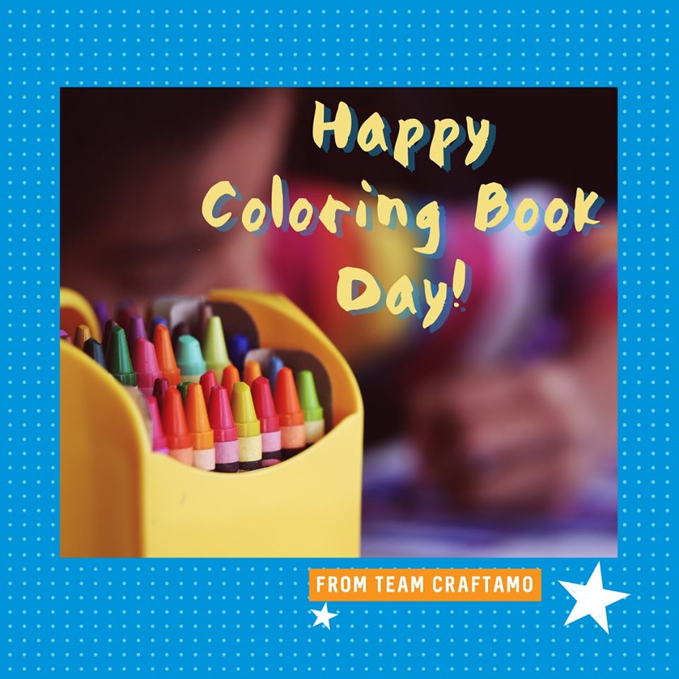 National Coloring Book Day