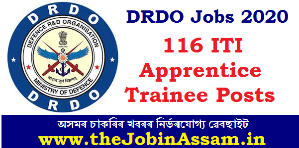 DRDO Recruitment 2020: Apply Online For 116 ITI Apprentice Trainee Posts
