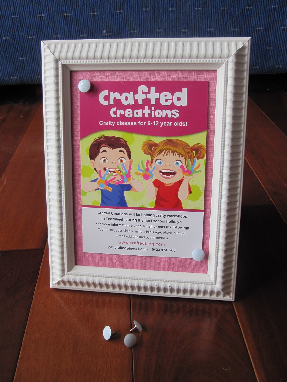 How to: Pin board frame - Crafted