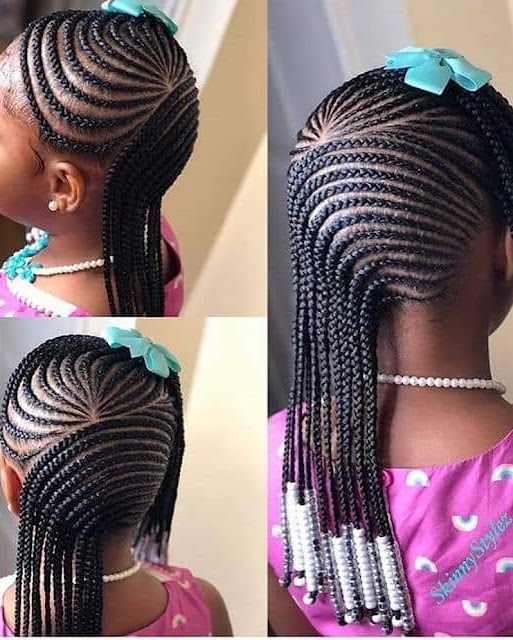 2020 Cute Braided Hairstyles for Pretty Kids