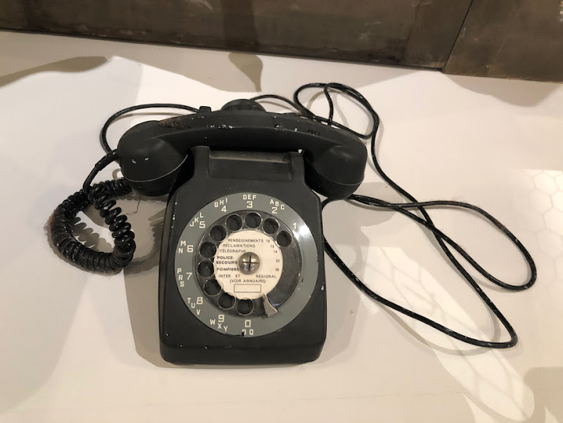 French Dispatch telephone prop