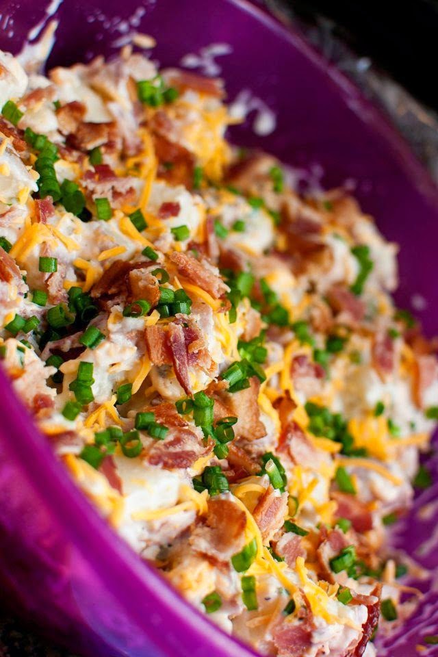Cooking Pinterest: Loaded Baked Potato Salad Recipe