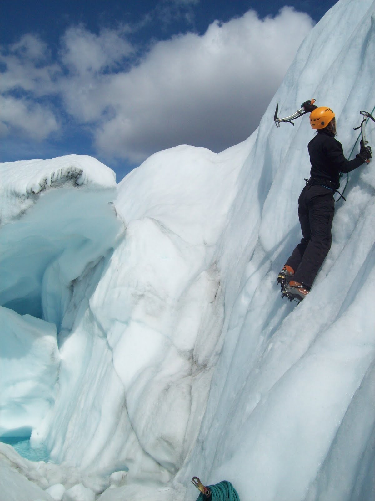 The Ascending Path s Blog Summer Ice Climbing Has Arrived 