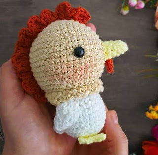 PATRON GRATIS GALLINA AMIGURUMI 45300