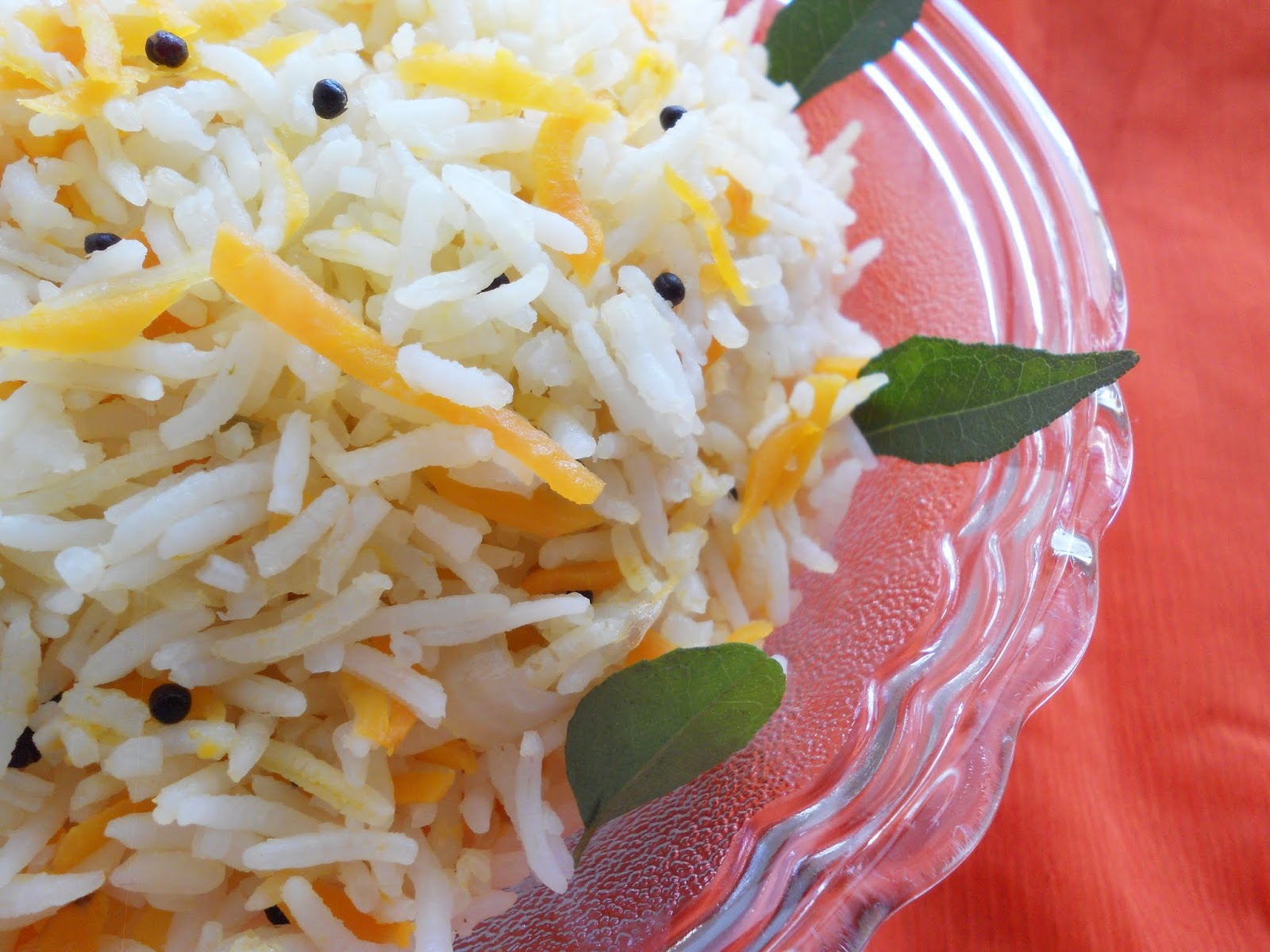 Carrot Rice...step by step.