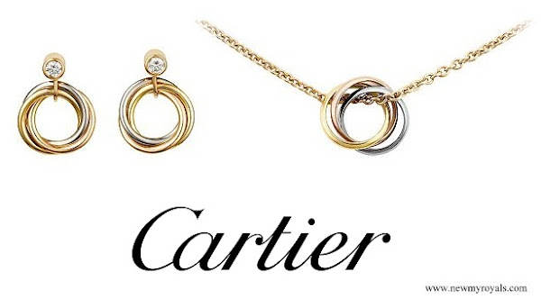 cartier trinity necklace kate middleton