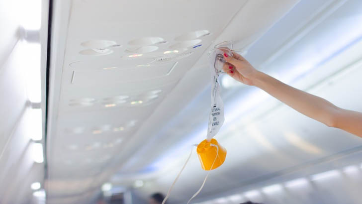 Oxygen masks only last 15 minutes