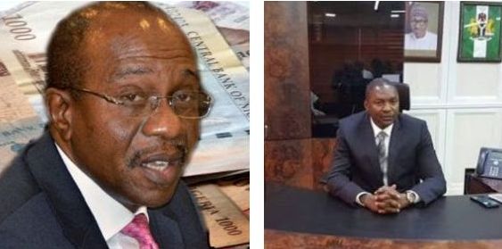Explain Yourself Why Naira Is Falling Anyhow… AGF Malami Queries CBN’s Emefiele