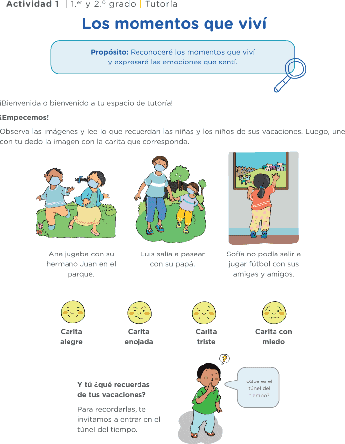 TUTORIA 1RO 2DO ACTIVIDAD 1 2 3 APRENDO EN CASA PRIMARIA SEMANA 1 2 3