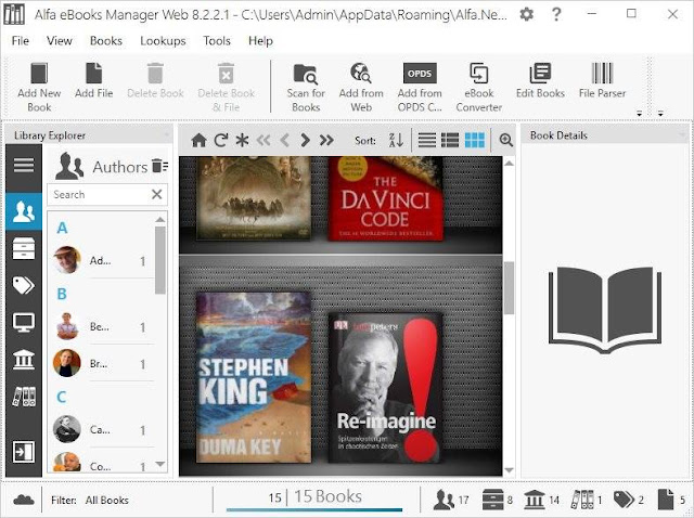 Screenshot Alfa eBooks Manager Web 8.2.2.1 Full Version Screenshot Alfa eBooks Manager Web 8.2.2.1 Full Version