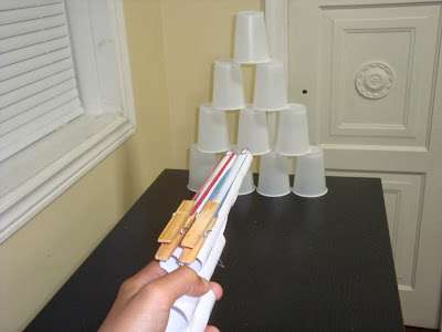 paper gun rubber crafts band boys easy making projects bands build shoots materials elastic