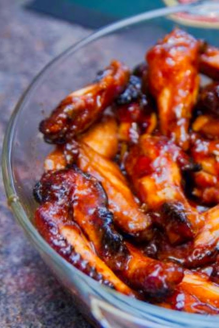 Caramelized Chicken Wings Girls Dishes