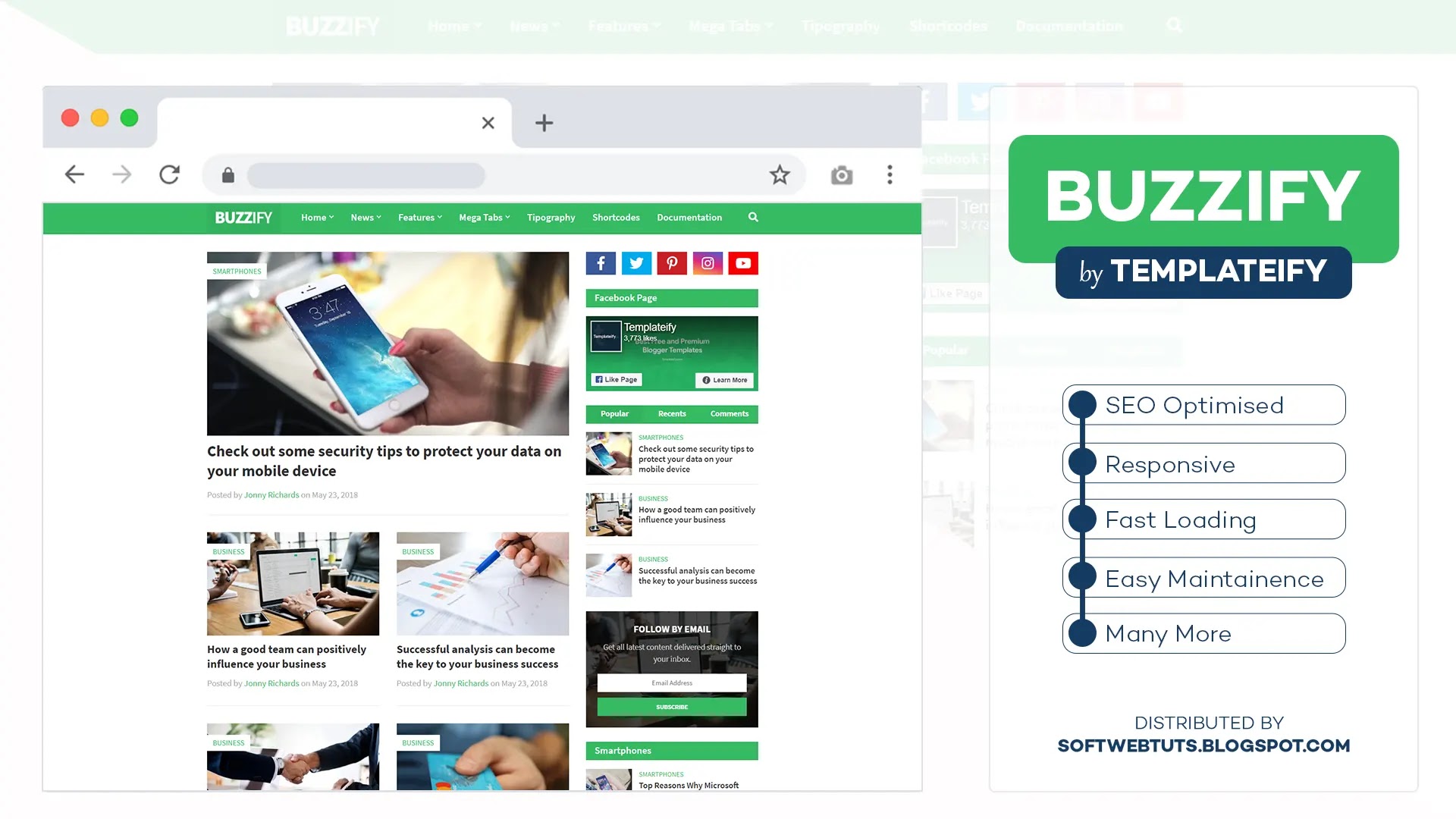 Buzzify - Responsive Blogger Template Buzzify - Responsive Blogger Template