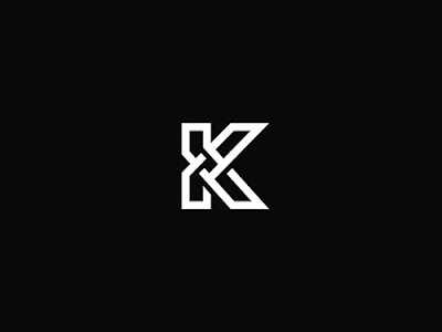Overlapping technique Logo K