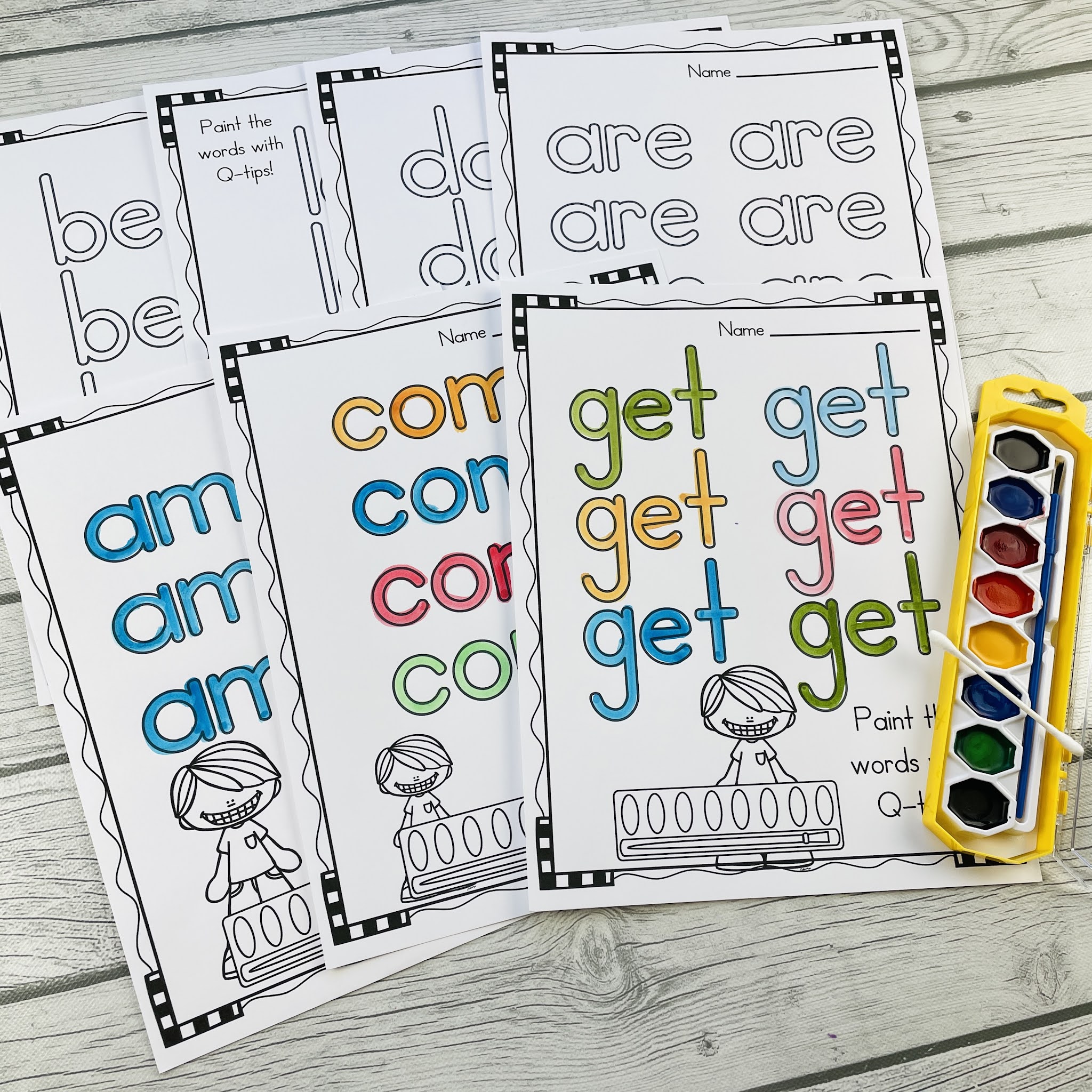 Sight Word Center Activities | Mrs. McGinnis' Little Zizzers