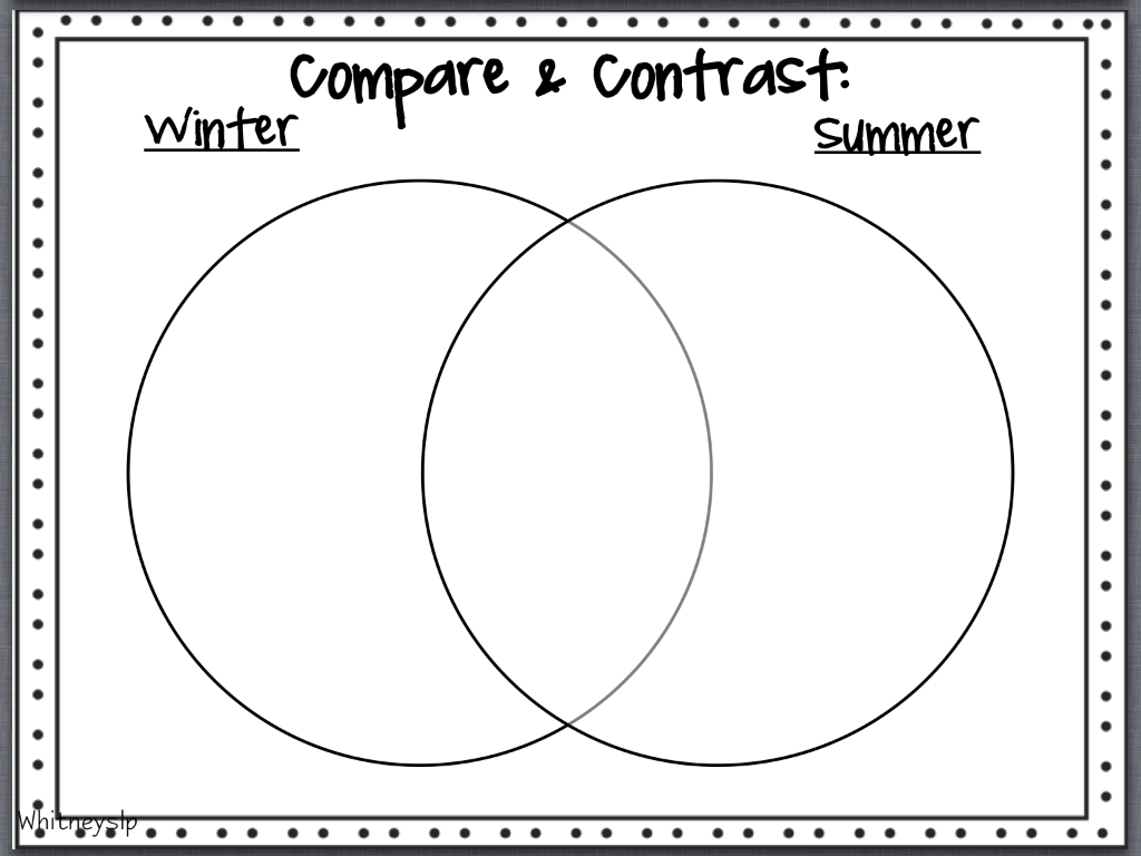 Compare and contrast essay between winter and summer - studyclix.web