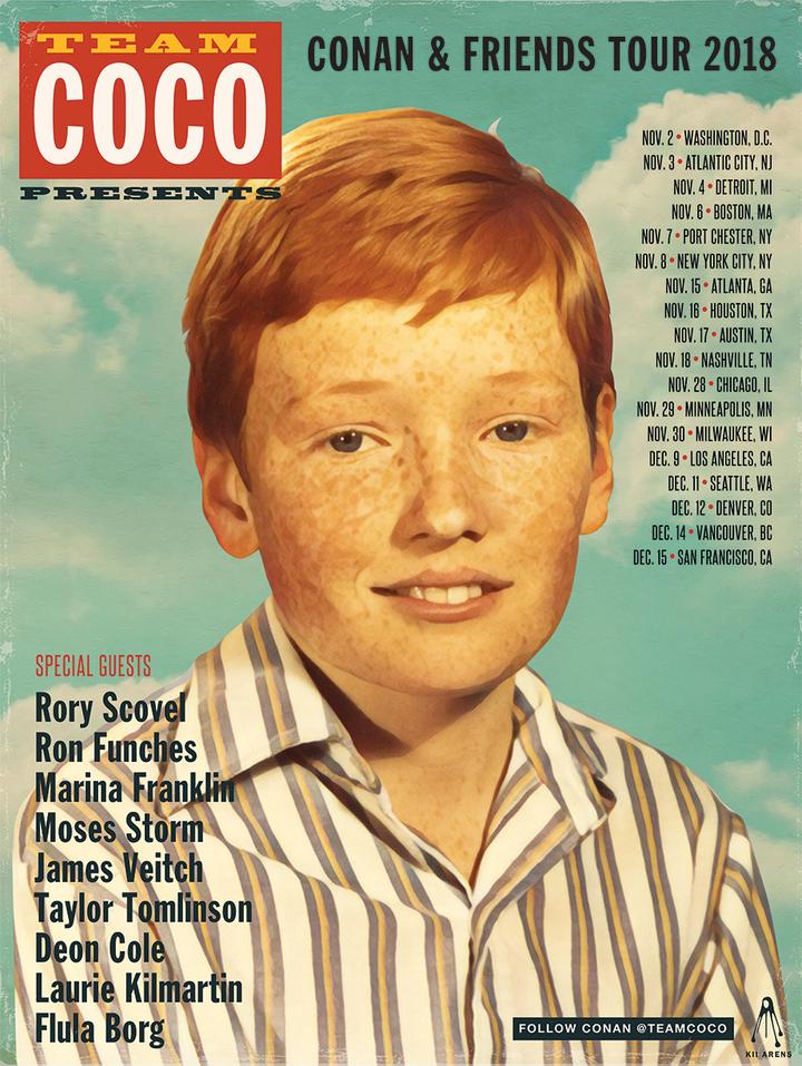 Inside The Rock Poster Frame Blog Kii Arens Conan O Brien Tour Posters Inside The Rock Poster Frame Blog Kii Arens Conan O Brien Tour Posters