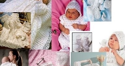 free crochet patterns baby boy christening outfits