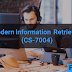 Modern Information Retrieval (CS-7004)