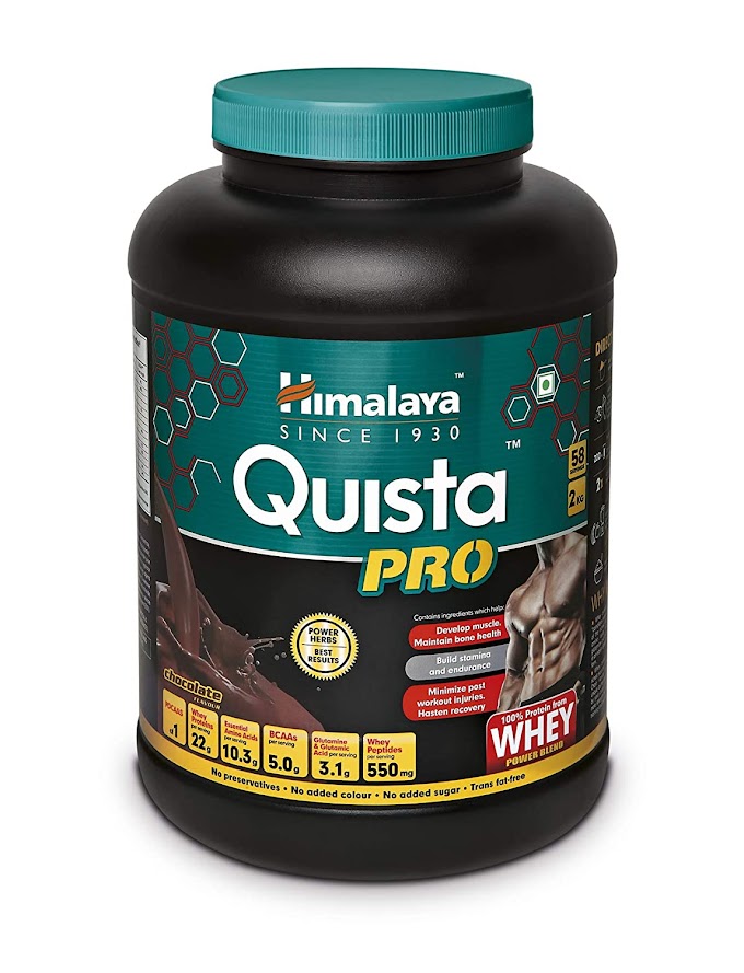 Himalaya Quista Pro Advanced Whey Protein Powder Workout