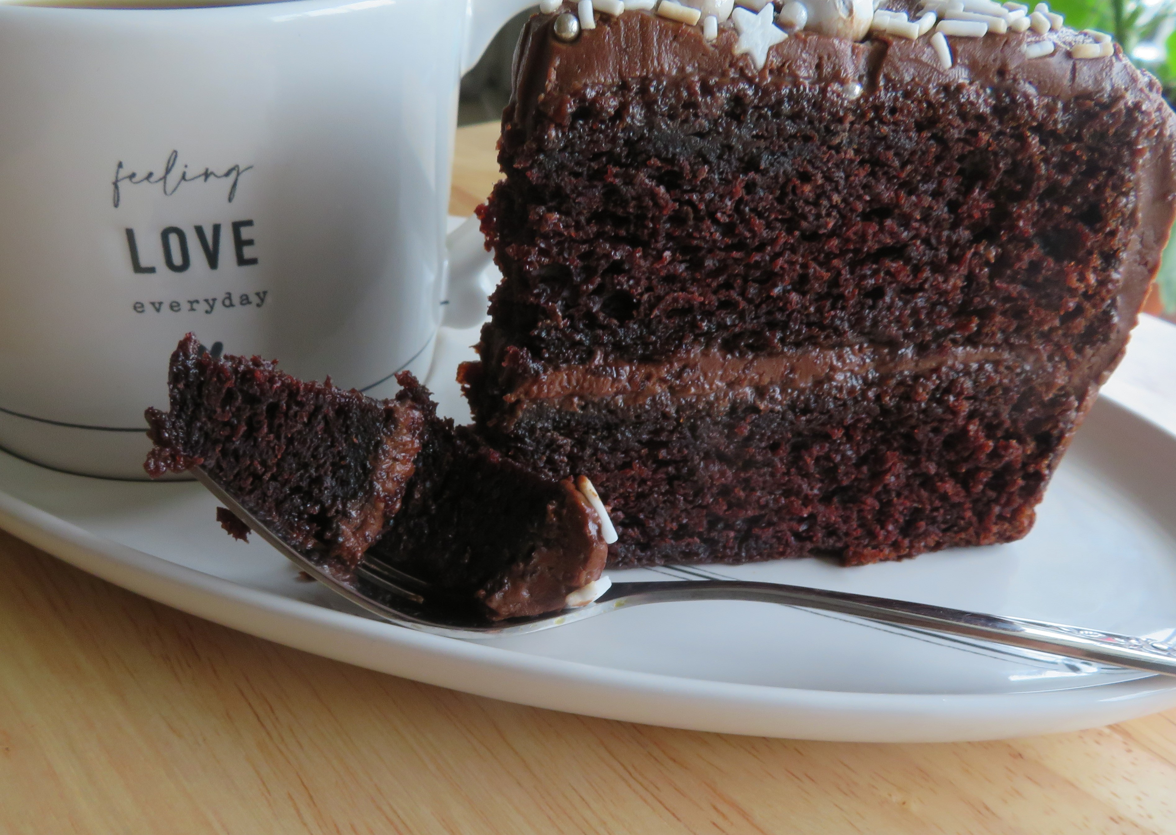Buttermilk Chocolate Cake Recipe - Sugar and Soul