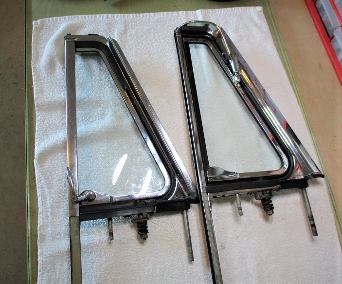 Texas Tailfin Resurrection Vent Windows and Stuff