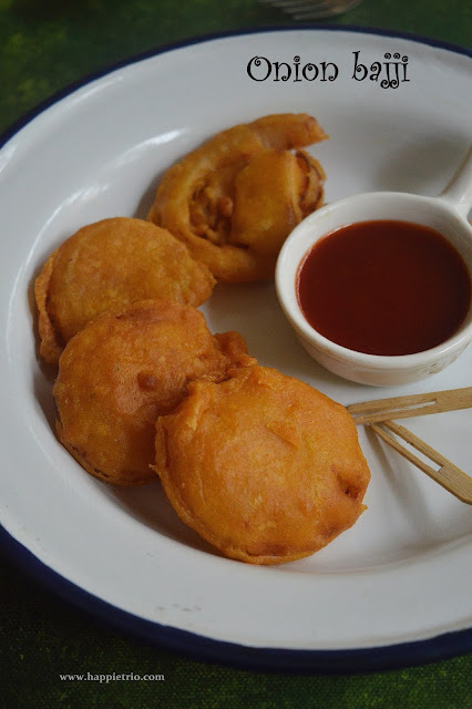 Onion Bajji Recipe | Vengaya Bajji 