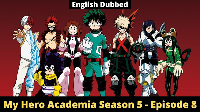 My Hero Academia Season 5 - Episode 8 - Match 3 Conclusion [English Dubbed]