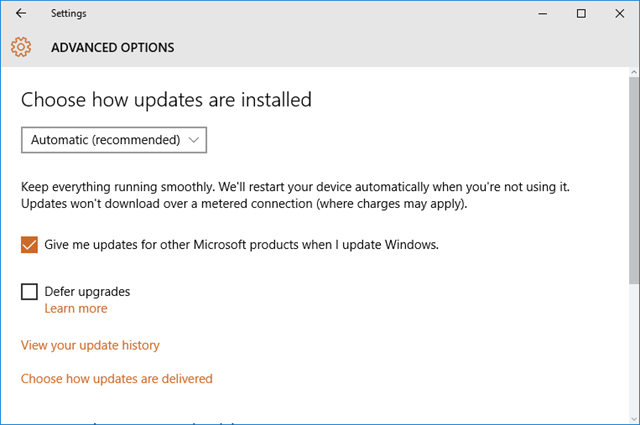 Beginner Geek What Does Defer Upgrades In Windows 10 Mean And How To Defer Upgrades In 