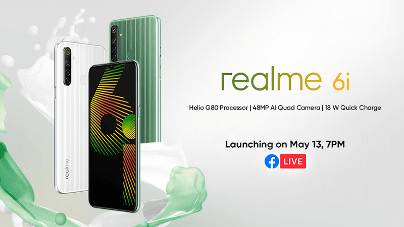 FB live launch on May 13