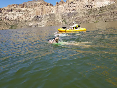 Melody and I swimming day 3 SCAR.