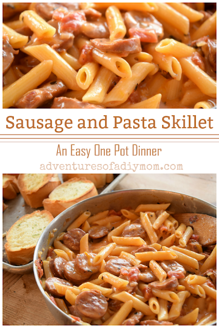 Cheesy Sausage and Pasta Dinner