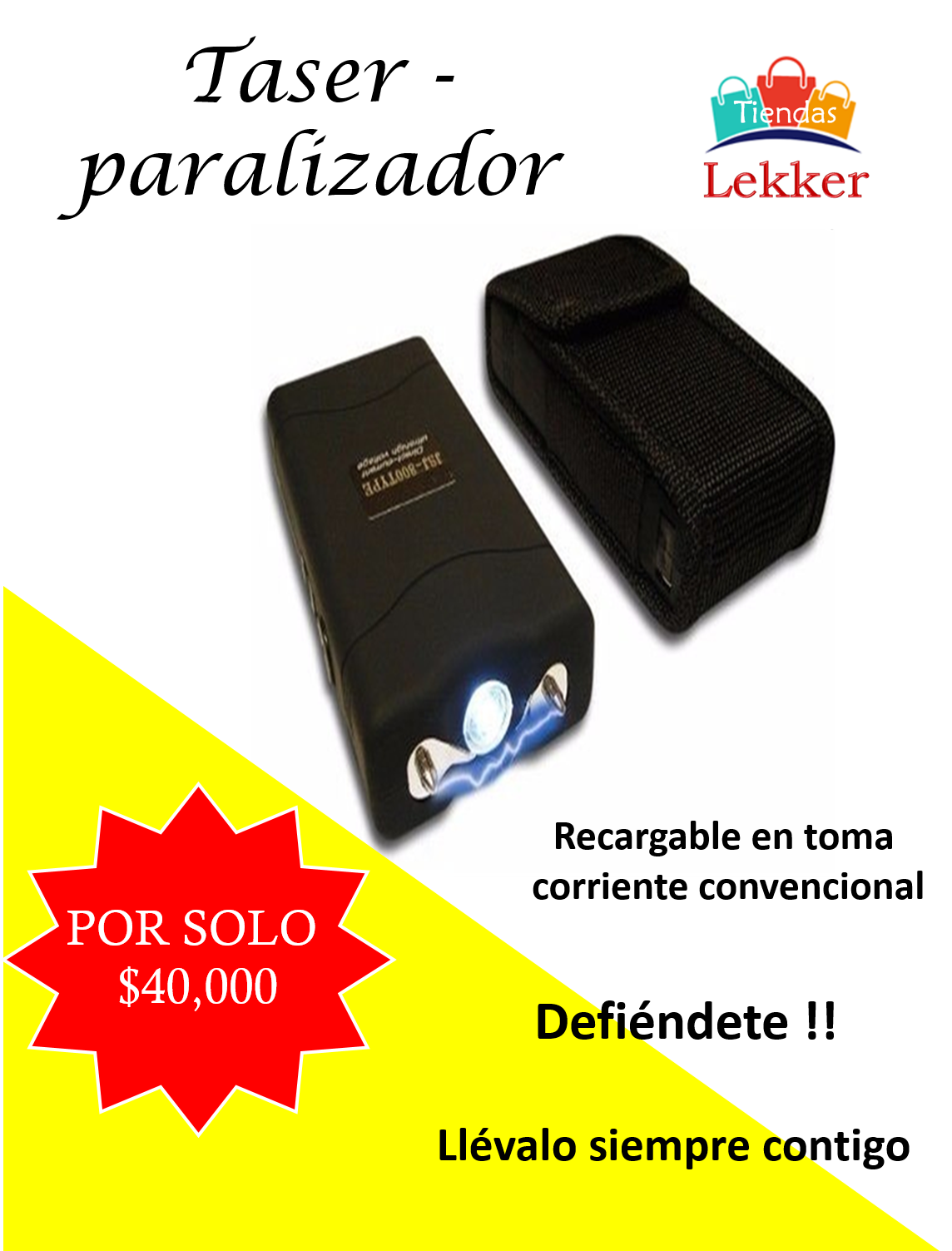 TIENDAS LEKKER DEFENSA PERSONAL