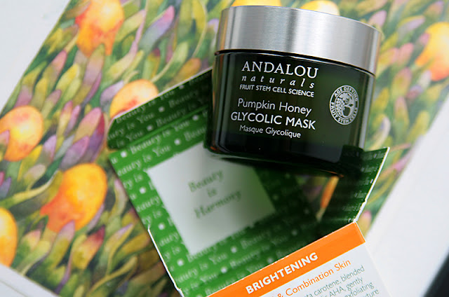 Гликолевая маска с тыквой и медом Andalou Naturals Glycolic Mask Pumpkin Honey Brightening