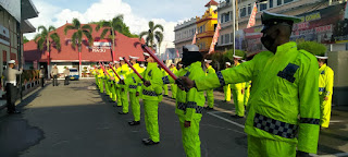 Hadapi Musim Hujan, Kasat Lantas Polres Gowa AKP Mustari Cek Kelengkapan Personel