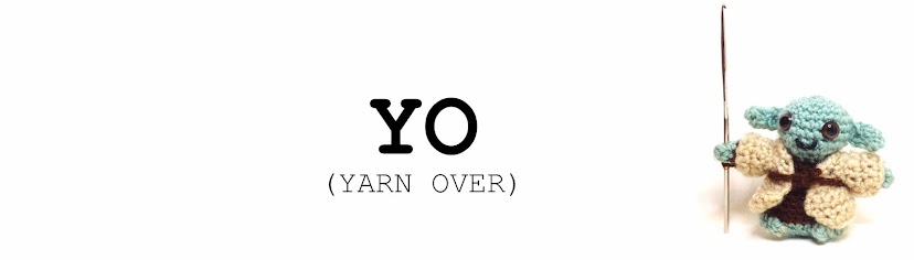 YO (yarn over)