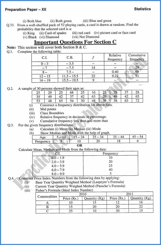statistics-xii-adamjee-coaching-guess-paper-2019-commerce-group