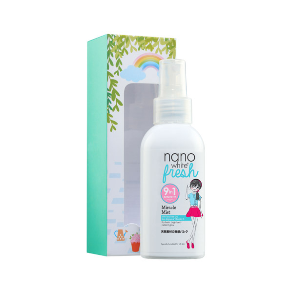 Skincare Review Nano White Fresh Miracle Mist Syafiqah