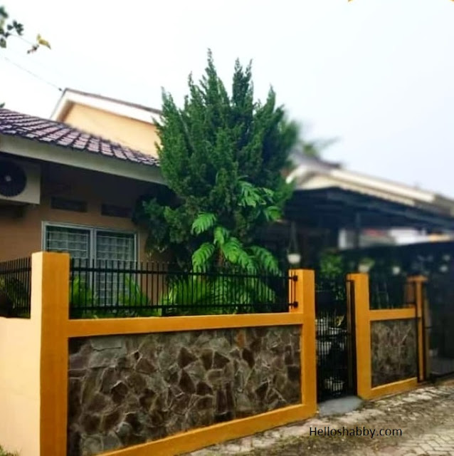 7 Ide Pagar Batu Alam Keren untuk Rumah Masa Kini ~ HelloShabby.com