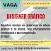 EMPREGO: 01 VAGA PARA DESIGNER GRÁFICO