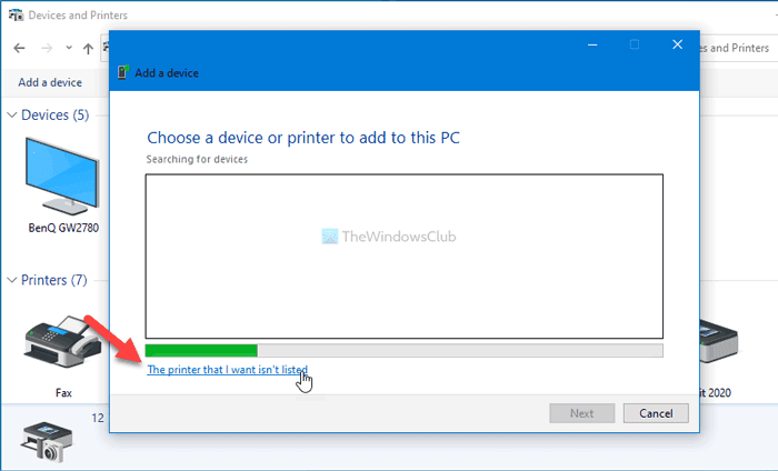 Correction de l'erreur d'imprimante réseau 0x00000bcb - Impossible de se connecter à l'imprimante