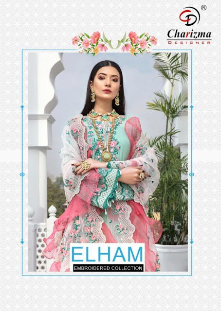 Charizma Elham Pakistani Suits catalog