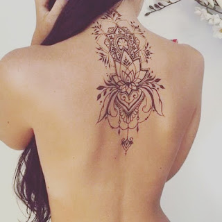 back tattoo for girls